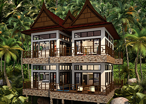 3D | Luxury Villas