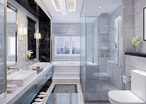 3D | KER Type K All Bathroom, Yangon