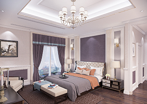 3D | KER Type K Master Bedroom, Yangon