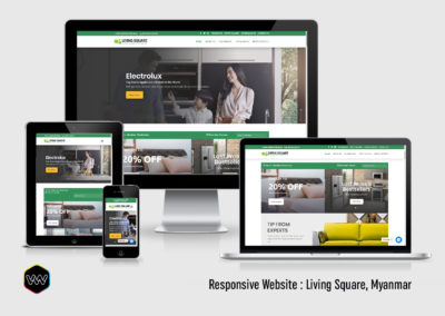 Website | Living Square, Yangon